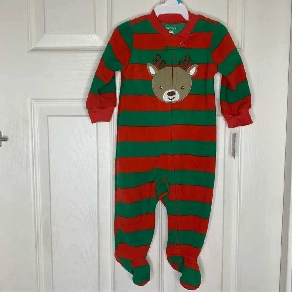 Carter Baby Size 6 Month Holiday Sleeper NWT